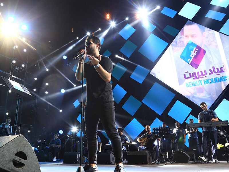 ناصيف زيتون في "أعياد بيروت": معجبون من كل الأراضي اللبنانية بحفل ناجح